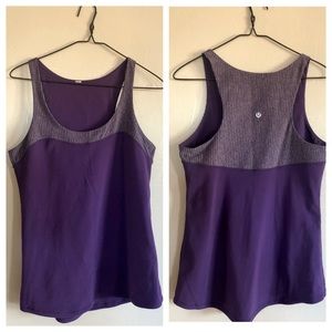 WOMENS PURPLE LULULEMON TANK